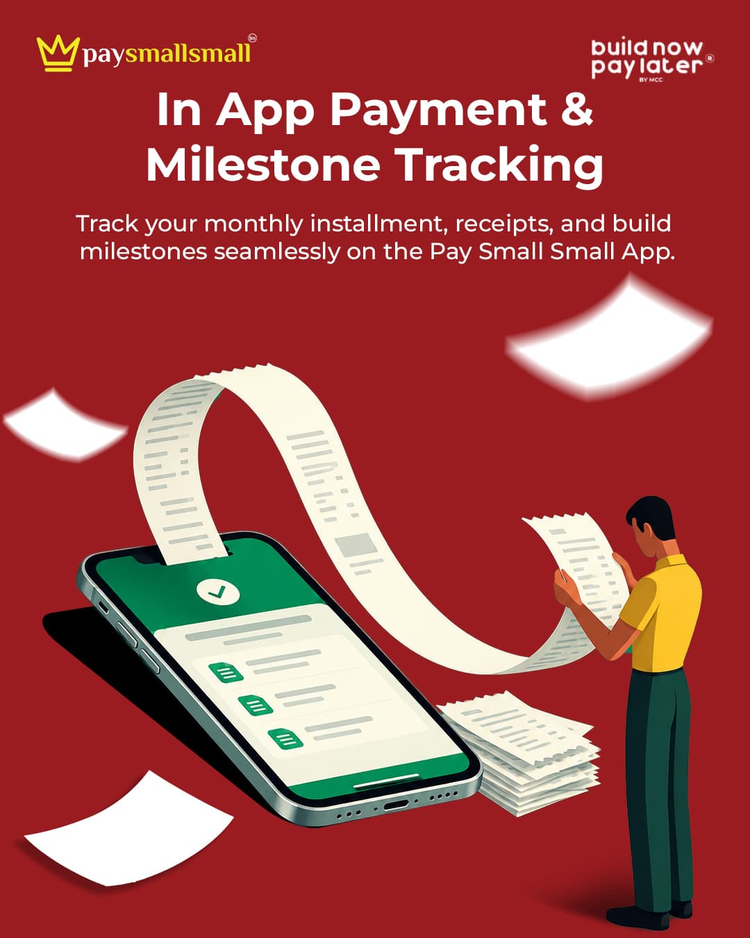 Your payments and progress, together — promotional artwork