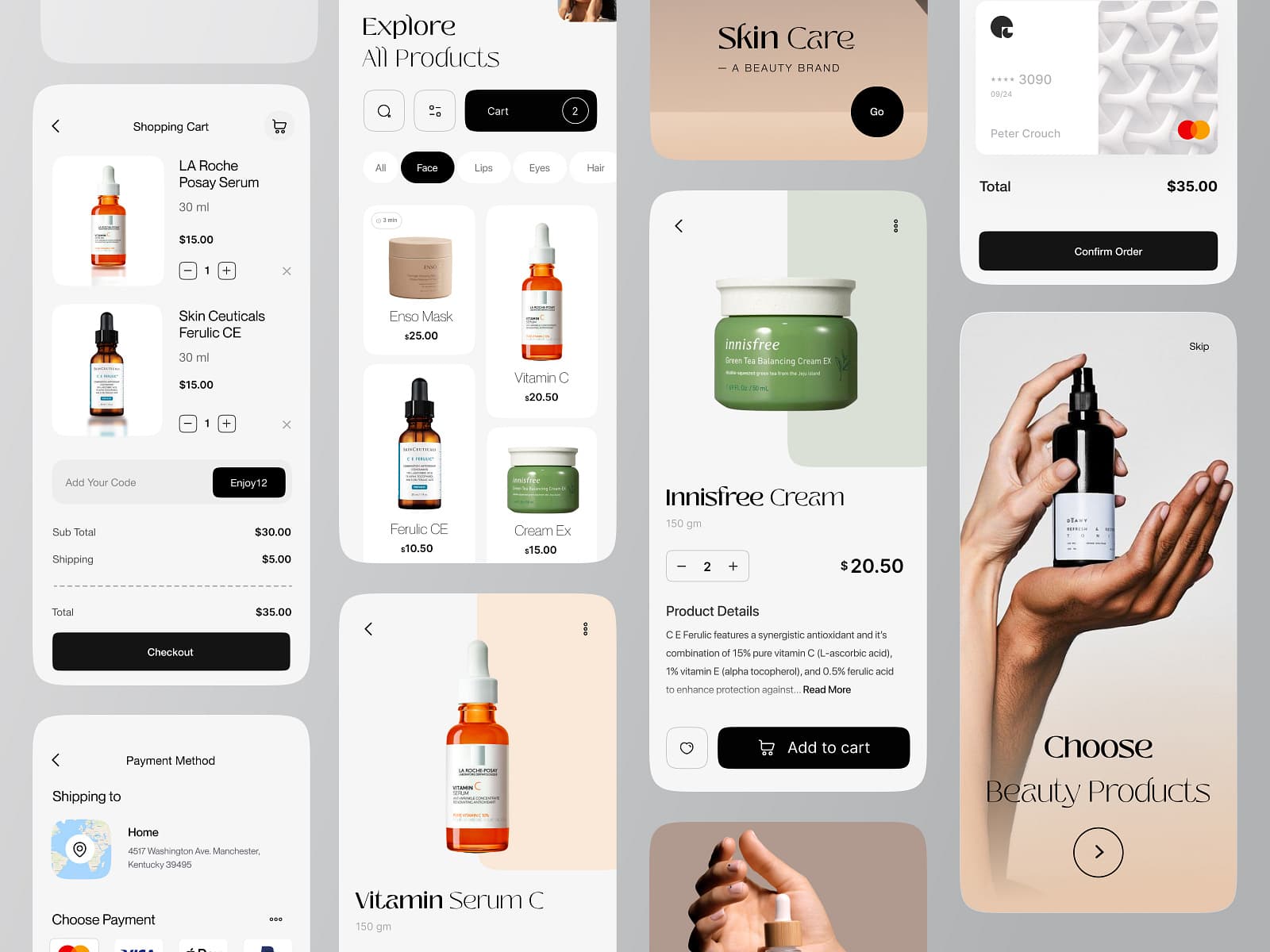 E-Commerce App mobile application preview