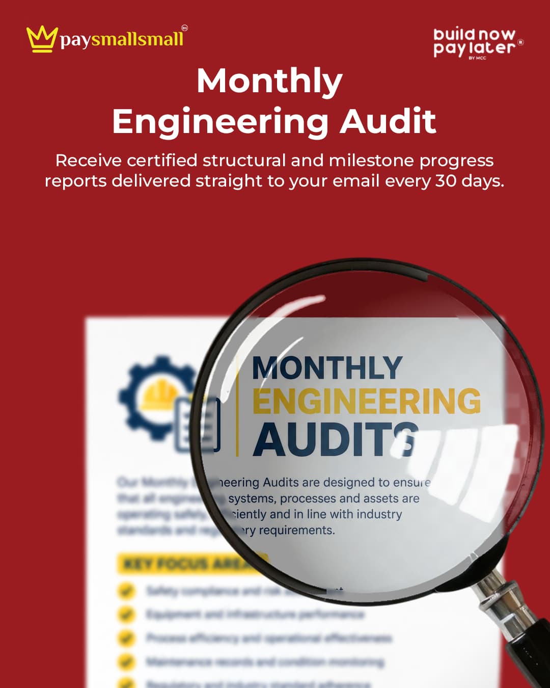 Engineering updates every 30 days — promotional artwork