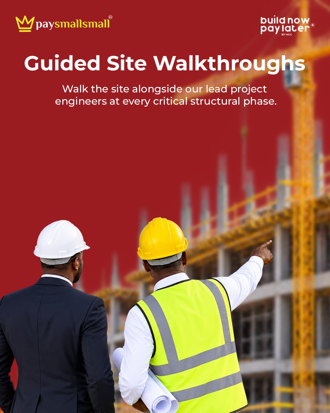 Walk the site with your engineers — promotional artwork
